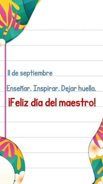 🍎📚 Hoy celebramos a quienes enseñan mucho más que contenidos.
A quienes acompañan, tienen paciencia, motivan, escuchan y dejan una huella que muchas veces dura toda la vida. 💛
Desde Paseo del Oeste queremos agradecer a todas las maestras y maestros por la enorme tarea que hacen cada día.
✨ ¡Muy feliz Día del Maestro!
#DíaDelMaestro #FelizDíaDelMaestro #PaseoDelOeste #GraciasMaestros #Ituzaingó ZonaOeste